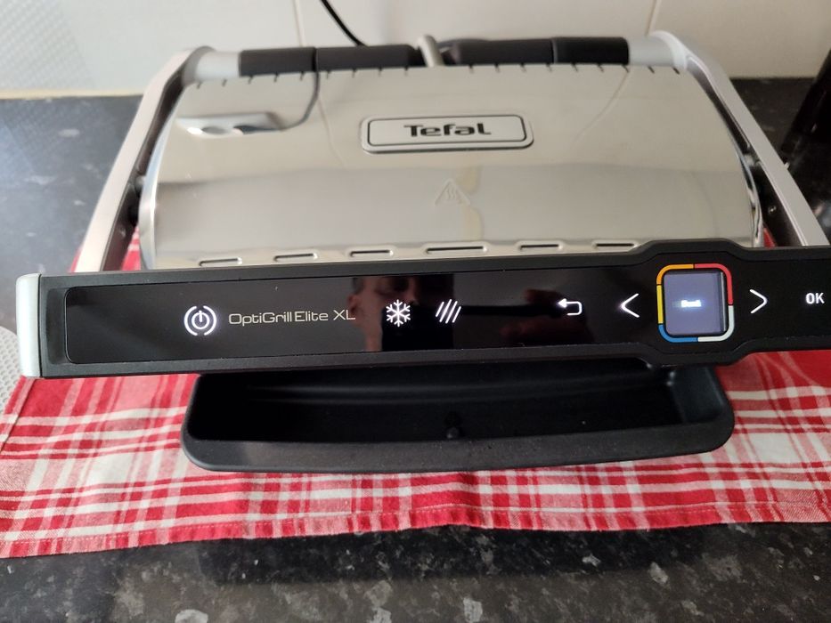 Gratar electric Tefal, opti grill elite xl 2200w, 16 programe