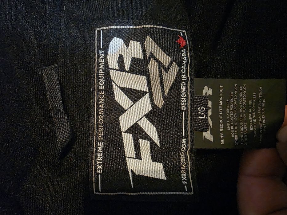 Combinezon Snowmobil FXR