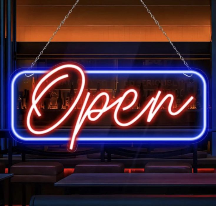вывески OPEN предзаказ разные