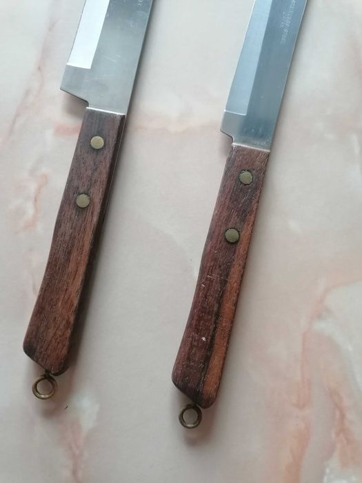 SET 2 CUTITE OTEL MADE IN JAPAN - Chef Bucatar Sushi Bucatarie VINTAGE
