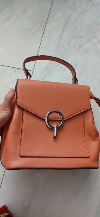Geanta dama portocalie