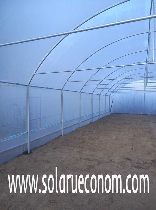 Solar (sera) pentru cultivarea de rosii, castraveti, ardei etc.