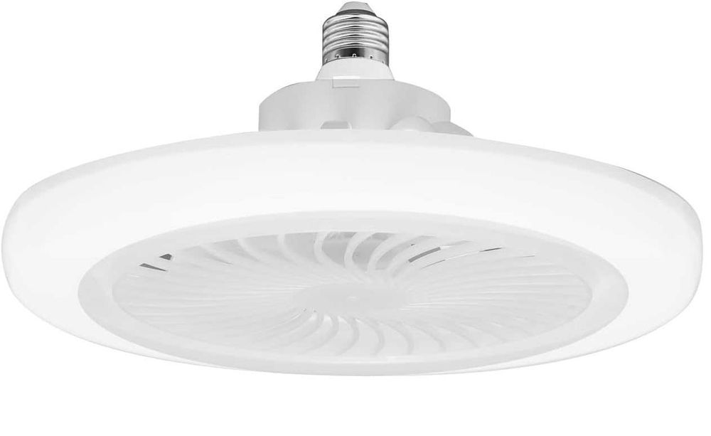 LED вентилаторна лампа 30W с дистанционно, E27 цокъл и функция ароматерапия, два вида