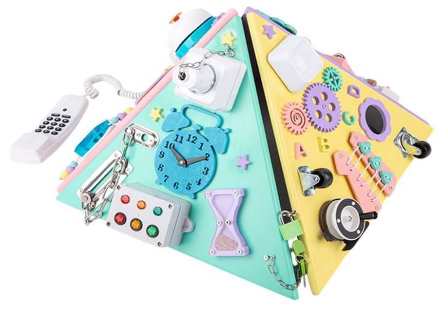 Развивающие бизиборды для детей от Happy Play