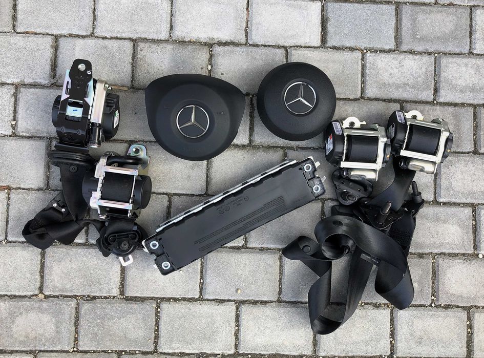 Mercedes Benz GLC kit airbag genunchi plansa de bord set cortine