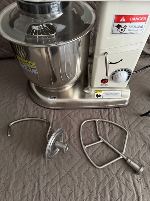 Професионален планетарен миксер GGM Gastro RMS7 – 7 л, 500 W, НОВ
