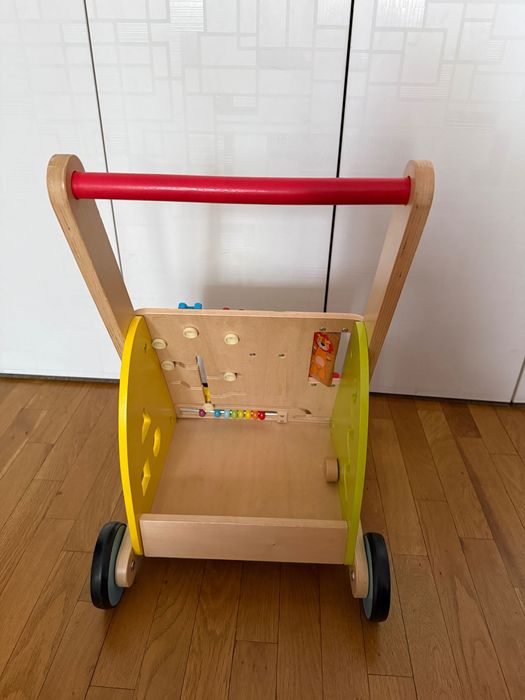 Дървено люлеещо конче или Уокър с активности