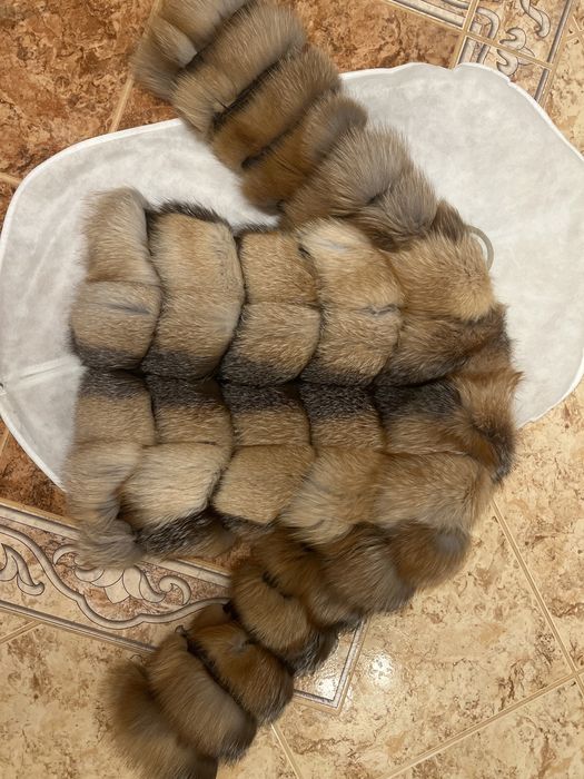 Haina de Blana naturala de vulpe