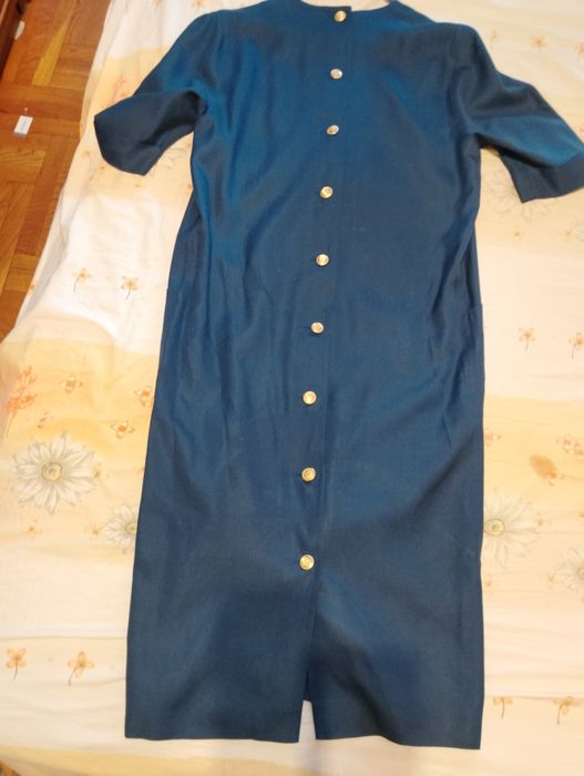 Елегантна рокля на DIENDORF н.42/Л/ в тъмносиньо