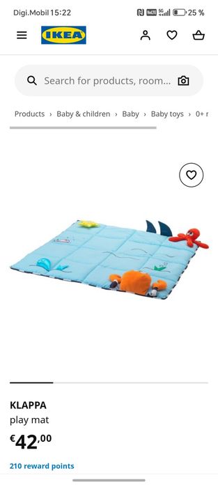 Saltea activitati bebe Ikea (Klappa)