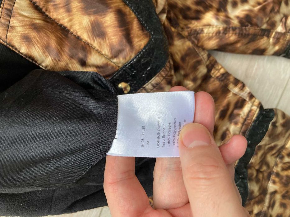 Sportalm Leopard комплект дамски ски панталон и блуза размер 38