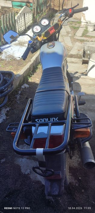 Продам мотоцикл сонлинк 150