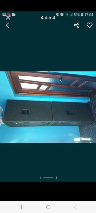BOXE  500 w defuzor bas 18 toli