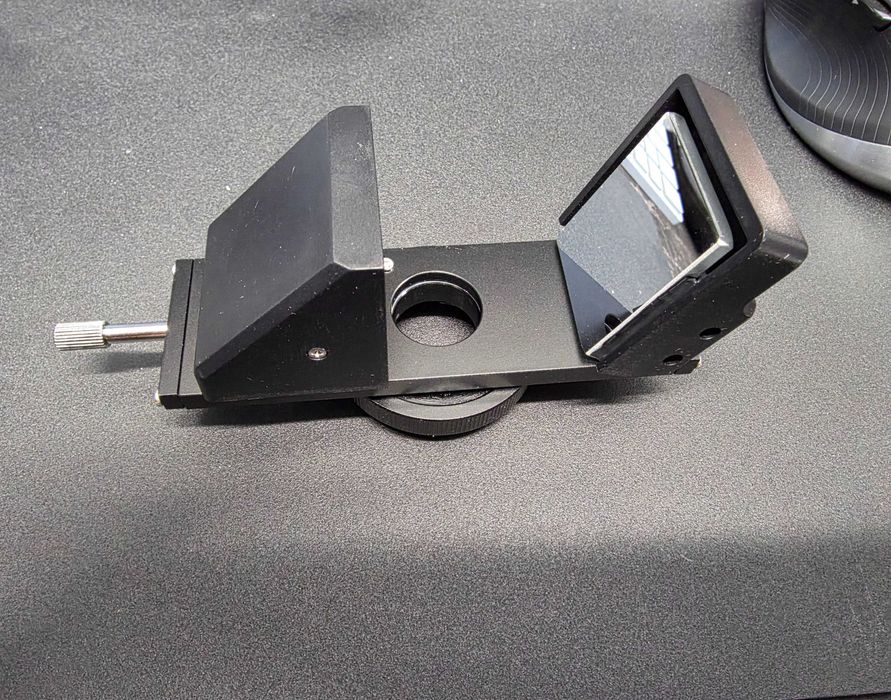 C-Mount 3D Stereo Zoom Lens 2D към 3D адаптор за обектив на микроскоп.