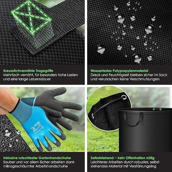 Комплект градински торби KESSER® 2x500л.