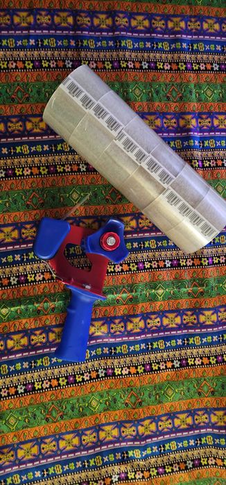 aparat de aplicat scotch + role scotch