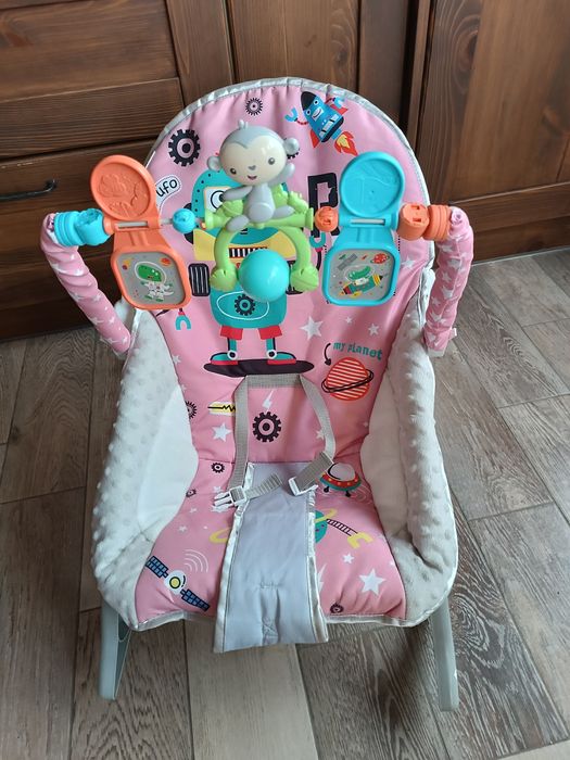 Бебешки шезлонг Chipolino Baby Spa Розов