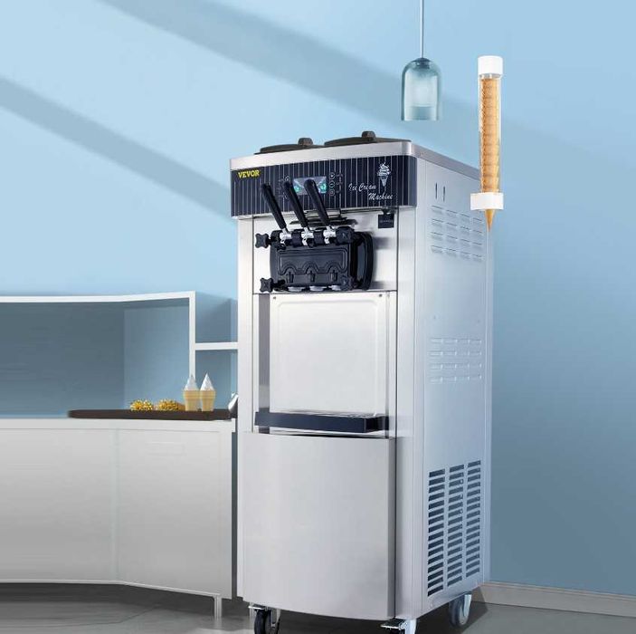 LIVRARE GRATUITA Masina de inghetata 220v 2400W NOUA 2+1 Arome