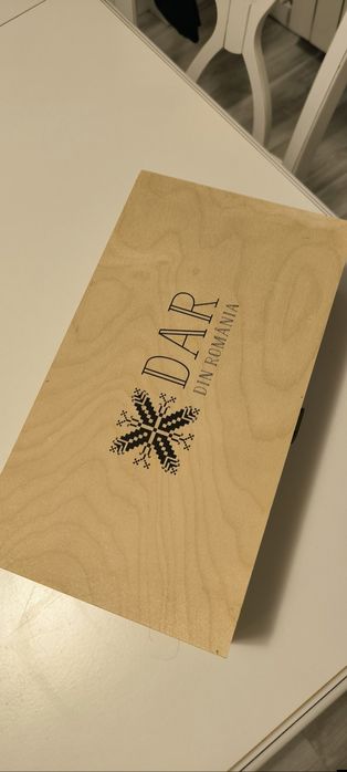 Set Cadou Palincă Zetea Cutie Lemn