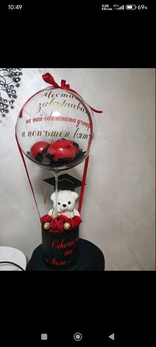 Оригинален подарък за рожден ден ,абитуриентски бал,  юбилей и бебе