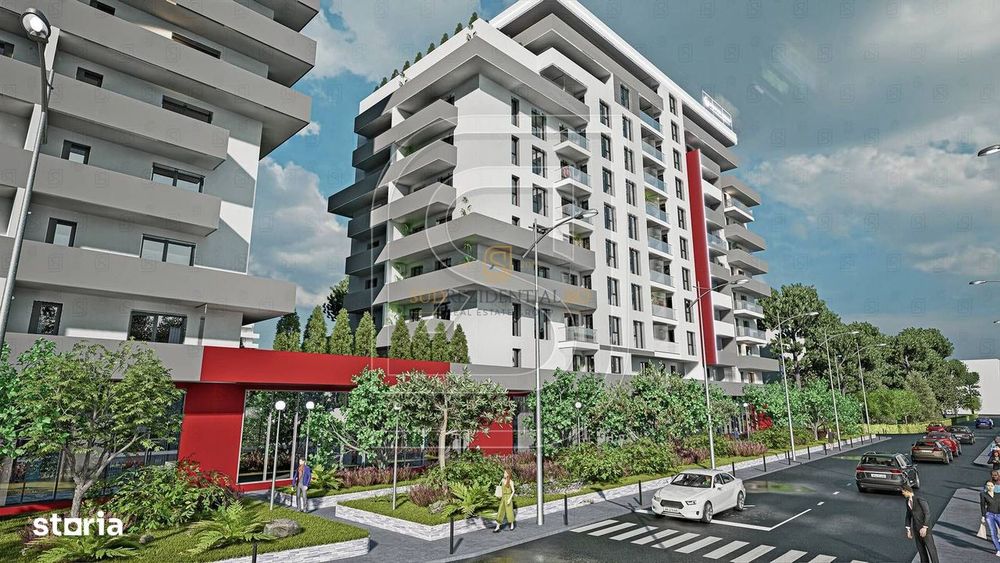 Apartament 2 camere de vanzare, decomandat, ansamblu GREEN, Rahova