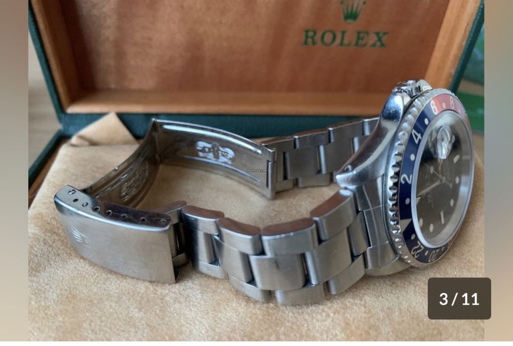 Rolex GMT master 2 pepsi bezel