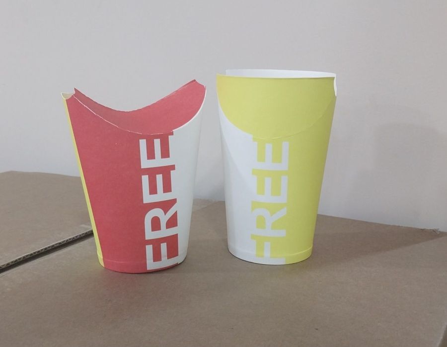 Стаканчики для картошки фри
Удобные, прочные и стильные — идеально под