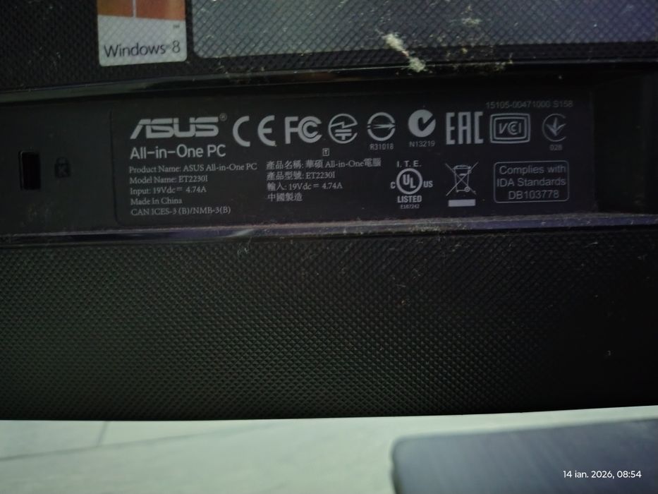 Vând PC Asus All in one