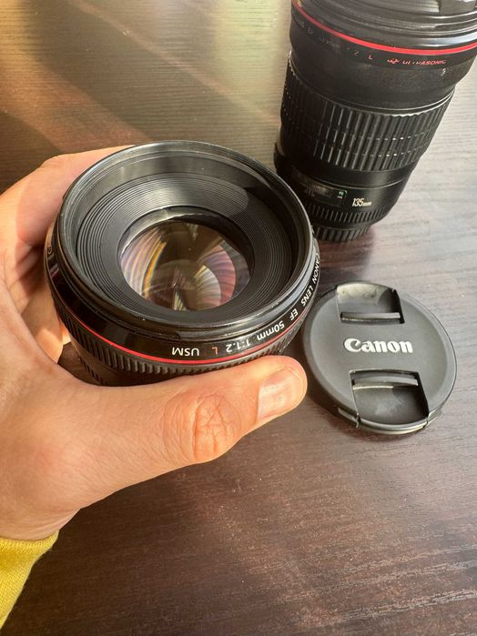 Vand obiectiv Canon EF 50mm f1.2L