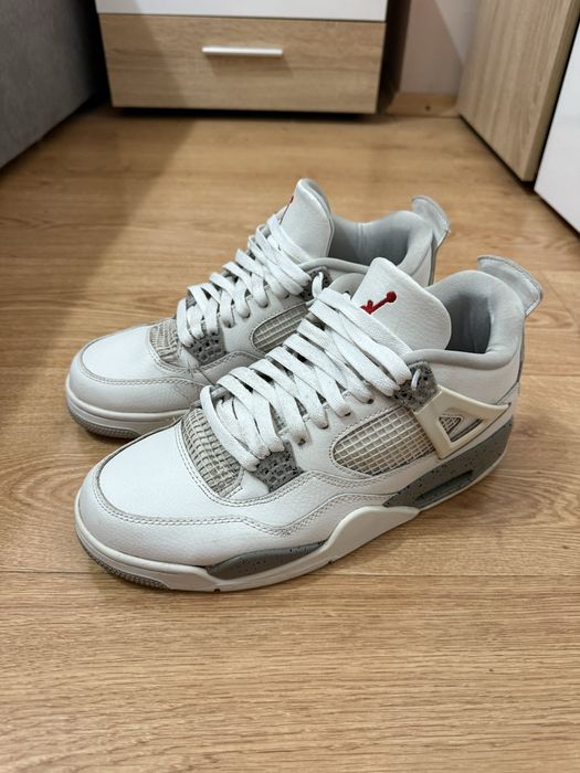 Jordan 4 White Oreo 44 Номер