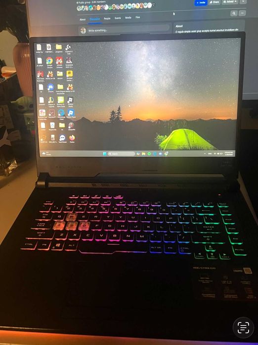 Laptop Gaming ASUS ROG Strix G15 G512LV i7-10870H 2060 6GB