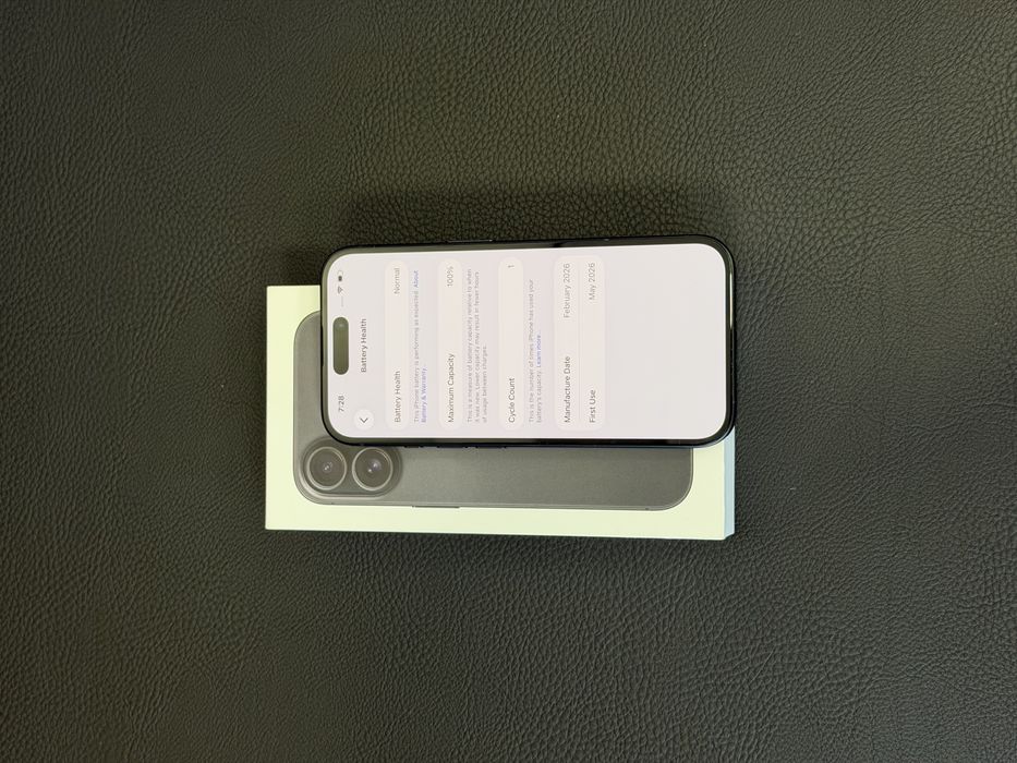 Нов iPhone 16 - 1 цикъл