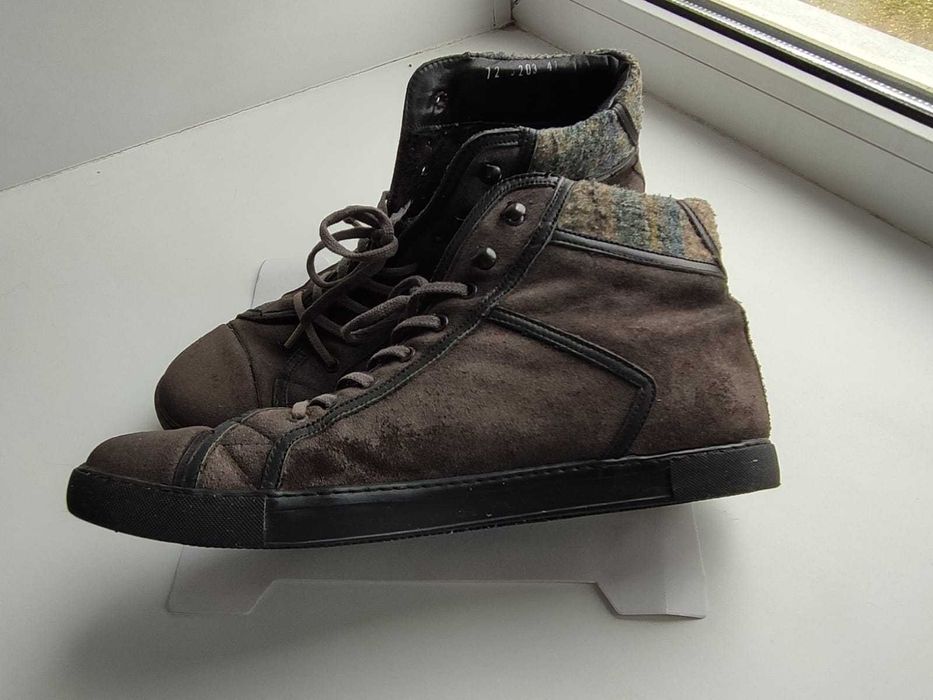 Мужские кеды. Натуральная замша.  Турция.