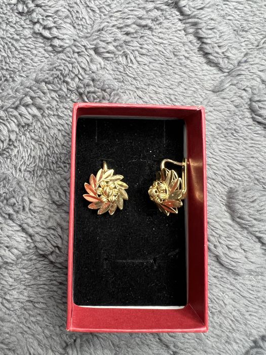 Золото 585 серьги