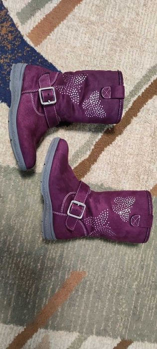 Детски велурени ботушки