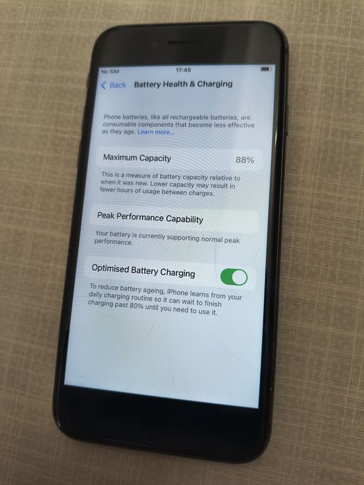 iPhone 8, 256GB, Stare bună – Baterie 88%