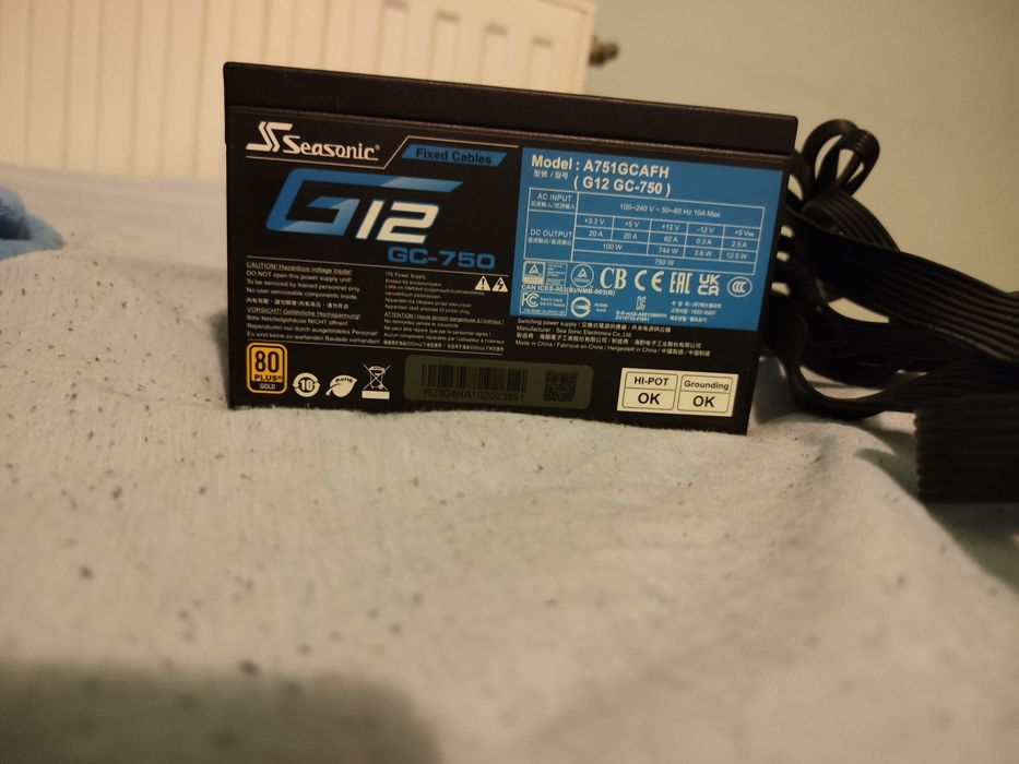 Seasonic sursa 750w gold 80+