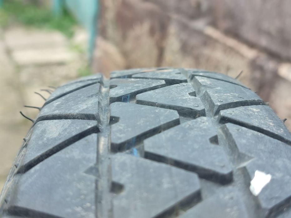 Резервна бандажна гума патерица 14 цола 4х100