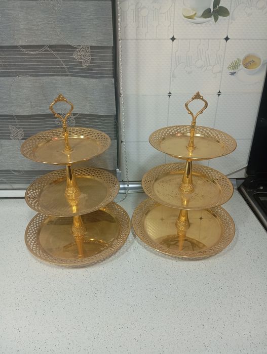 Этажерки для фруктов конфет мелодические цена за обе