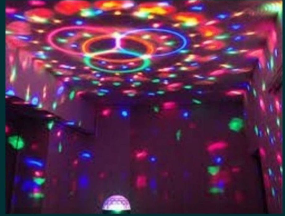 Светомузыка полусфера дискошар на пульте. Новые