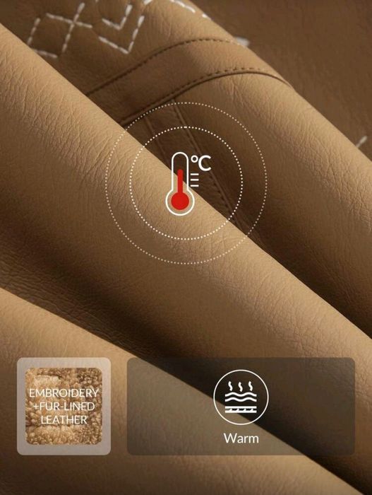 Зимно яке с бродерия