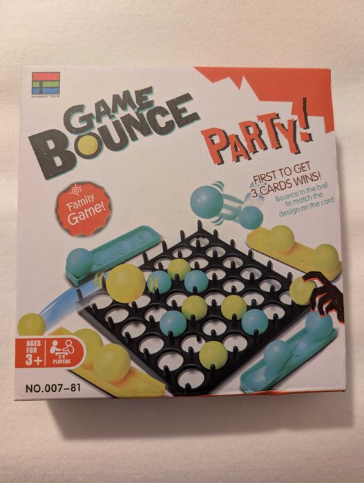 Bounce Ball, joc de masă cu mingi săltărețe pentru adulți și copii