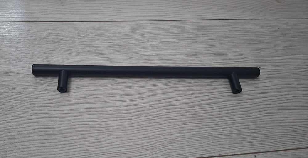 Set 10 manere mobilier Amerdeco Negru mat-Stil industrial 255mm