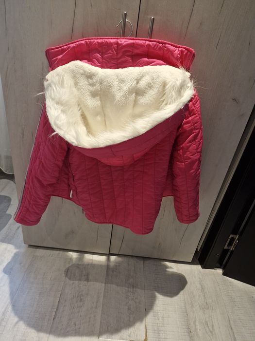 Geaca roz Foggy  superba