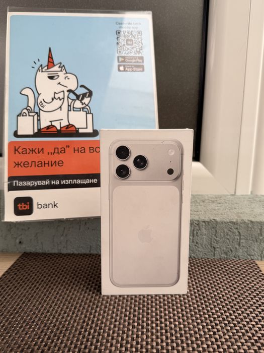 НОВ!USA 1Tb *ЛИЗИНГ* iPhone 17 Pro Max Silver / ГАРАНЦИЯ
