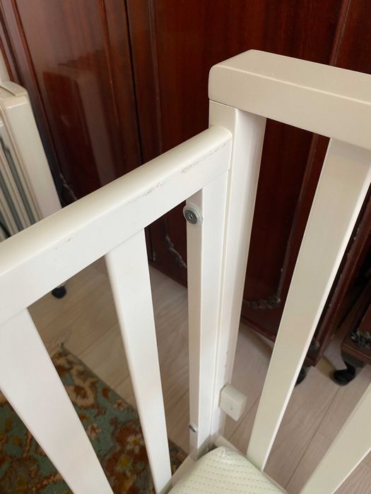 Pătuț co-sleeper Mini Molly Erbesi + saltea cocos nouă + protecții laterale