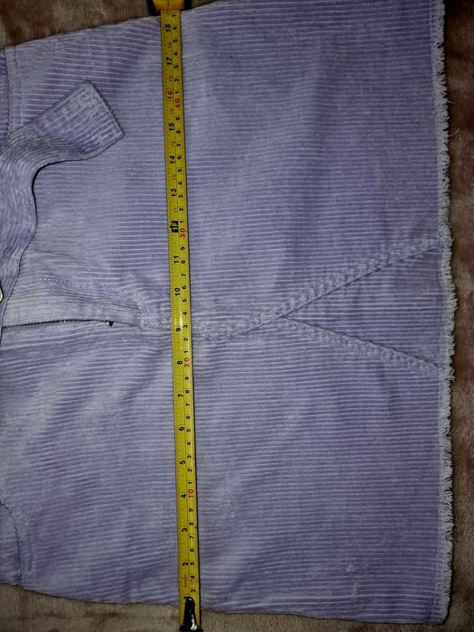 Fustă catifea reiată Bizzbee