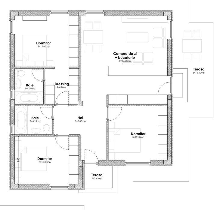 Casa Parter 4 camere / Com.Berceni /COMISION 0%