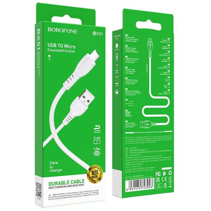 Cablu de date iPhone, Samsung microusb, lightning, usb c - usb c etc