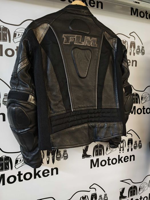 Costum moto piele FLM marime 48/M